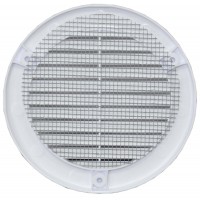 Вентиляционная решетка Awenta TRU-14 d100 белая