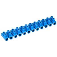 Клеммная колодка делимая ЗВИ-10 IEK UZV6-010-06 12 пар 2,5-6мм. синяя