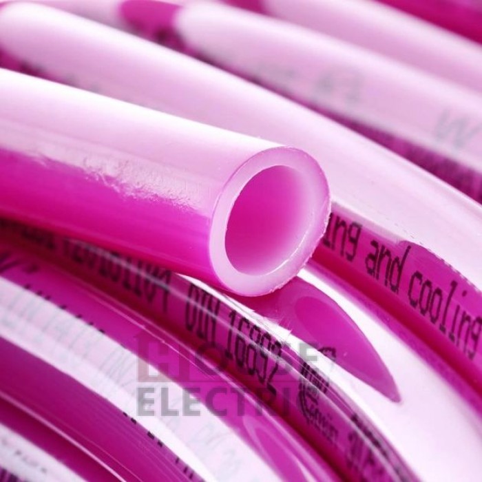 Труба теплого пола с кислородным барьером Koer PEX-B Evoh 16*2,0 розовая
