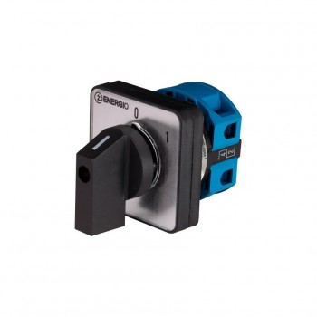 Переключатель пакетный типа ПКП Energio  25А/1. (0-1, 2 полюса)