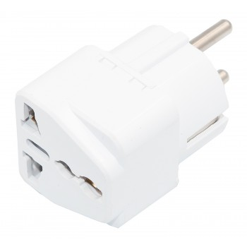 Универсальный адаптер FAR F149 16А с заземлением