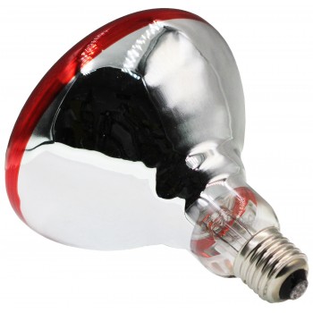 Лампа инфракрасная для обогрева животных ZiLight BR38 Е27 100Вт твердое стекло