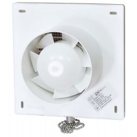 Вытяжной осевой вентилятор Ostvent Borey 100 LS белый с цепочкой