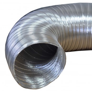 Воздуховод гибкий Вентс Алювент d125 алюминиевый 3 метра