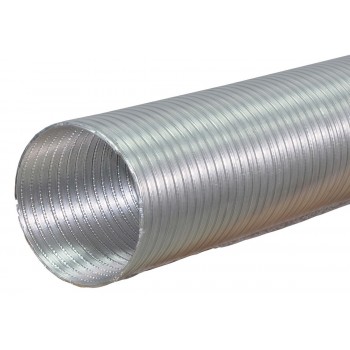 Воздуховод гибкий Вентс Алювент d130 алюминиевый 3 метра