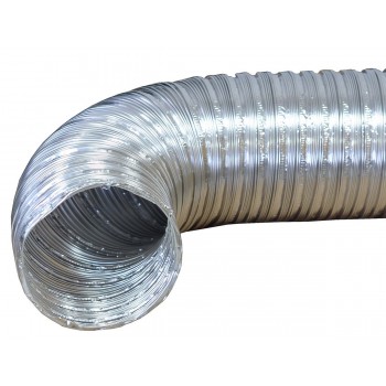 Воздуховод гибкий Вентс Алювент d80 алюминиевый 3 метра