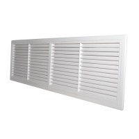 Вентиляционная решетка Dospel D/430*110 RW (453*132) белая