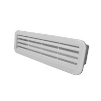 Вентиляционная решетка Dospel KZP 220*55 с обратным клапаном (240*75) белая