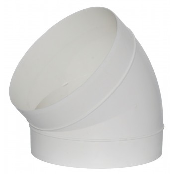 Колено для круглых воздуховодов Вентс d150 45°