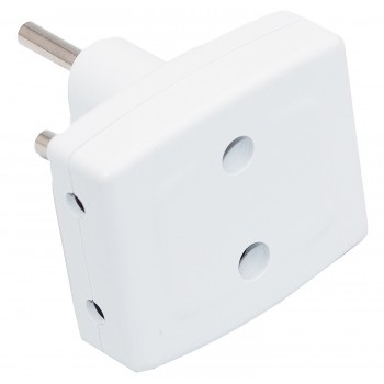 Тройник разветвлитель электрический T-FAR-F13 10A IP44 3 выхода