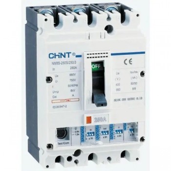 Силовой автоматический выключатель CHINT NM8S-250S 3P 250A