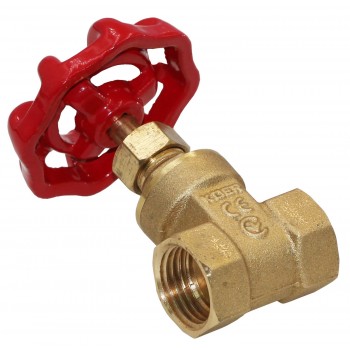 Задвижка клиновая муфтовая латунная KOER KR.280 вн-вн 1/2"