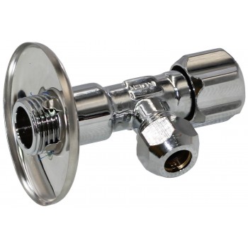 Кран приборный угловой вентильный KOER KR.510 1/2x3/8