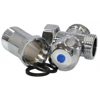 Кран приборный вентильный KOER KR.521 3/4Вx3/4Нx3/4Н с удлинителем