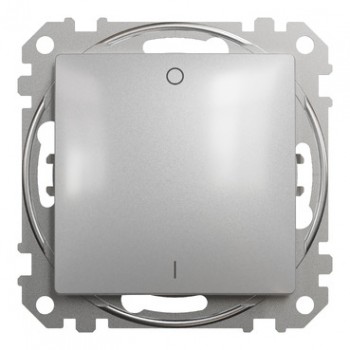 Выключатель 2-х полюсный Schneider Electric Sedna Design алюминий