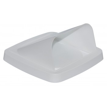 Выход вентиляционный стеновой Ветерок d100-150 с обратным клапаном белый