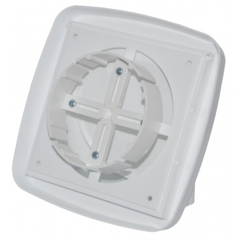 Выход вентиляционный стеновой Ветерок d100-150 с обратным клапаном белый