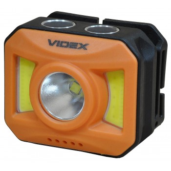 Налобный светодиодный фонарик Videx VLF-H085-OR 400Lm 5000K