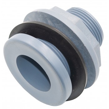 Врезка в бак пластиковая с наружной резьбой 1"