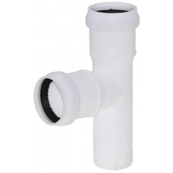 Тройник для внутренней канализации ИнсталПласт D32мм x90°