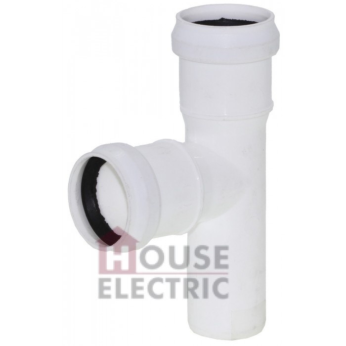 Тройник для внутренней канализации ИнсталПласт D32мм x90°