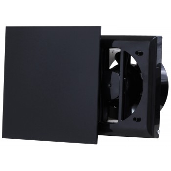 Вытяжной осевой вентилятор Ostvent Art Glass 100S Black