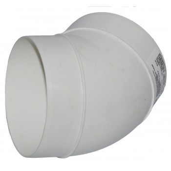 Колено для круглых воздуховодов Вентс d100 45°