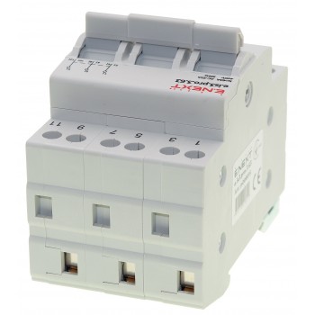 Переключатель ввода резерва перекидной I-0-II E.NEXT e.is3.pro.3.63, 3-полюсный, 63А