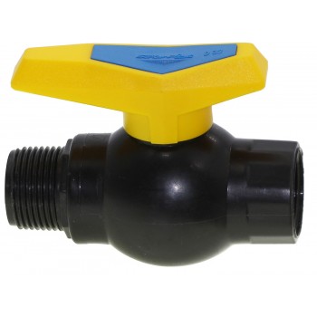 Кран шаровый SantehPlast пластиковый D32 1" ВН