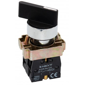 Переключатель E.NEXT e.mb.bj25 на 2 фиксированных положения "1-0" удлинённая рукоятка, 1NO+1NC