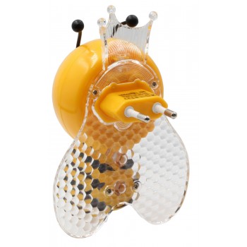 Ночник Lemanso NL162 пчелка 4 LED RGB с фотосенсором