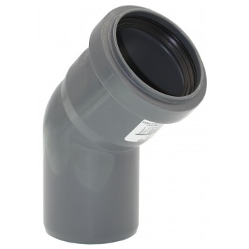 Колено для внутренней канализации OSTENDORF HT Safe D50мм x45°