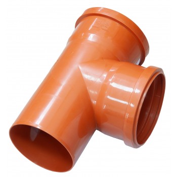 Тройник для наружной канализации ИнсталПласт d110мм 90°