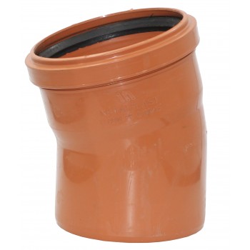 Колено для наружной канализации ИнсталПласт D110мм х45°