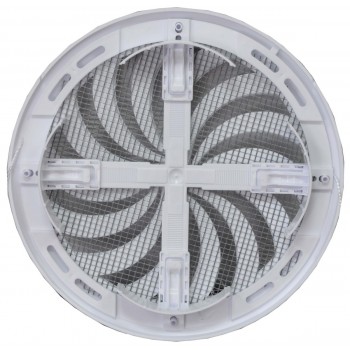 Вентиляционная решетка Awenta T-88 регулируемая D100-D150 c жалюзи