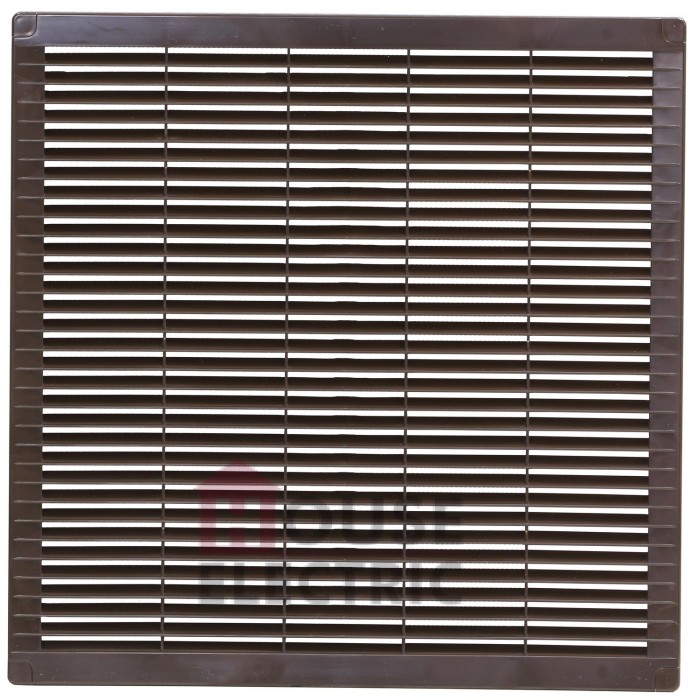Вентиляционная решетка Air Roxy 350*350 коричневая 02-347