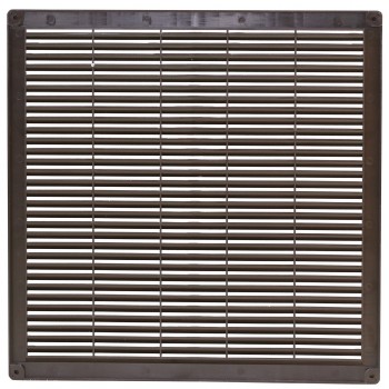 Вентиляционная решетка Air Roxy 350*350 коричневая 02-347