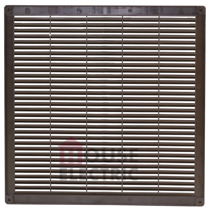 Вентиляционная решетка Air Roxy 350*350 коричневая 02-347