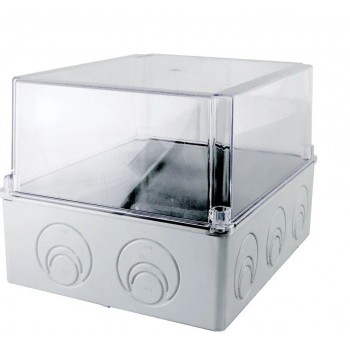 Коробка монтажная распределительная IEK КМ412748 IP55 240х195х165 прозрачная