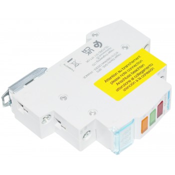 Индикатор модульный на DIN-рейку Hager SVN129 тройной (красный, зеленый, оранжевый) LED 230В