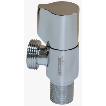 Кран приборный угловой с керамическим запорным элементом Mixxus ANG-02 1/2x3/4