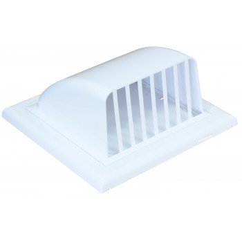 Выход вентиляционный стеновой Awenta КО d125 с обратным клапаном белый